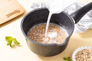 Овсянка с куркумой Овсянка с куркумой