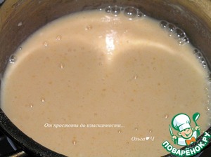 Цитрусовый тарт с чаем матча