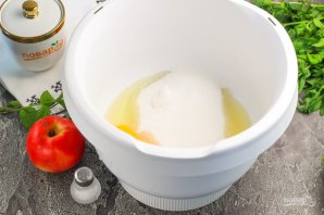 Миндально-яблочный пирог Миндально-яблочный пирог