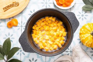 Варенье из тыквы с курагой Варенье из тыквы с курагой