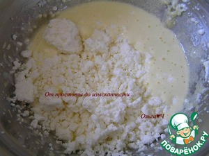 Творожный пирог с клубникой