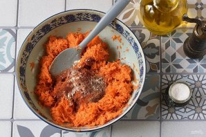 Постные котлеты из моркови