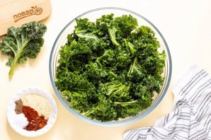 Чипсы из кейла в аэрогриле Чипсы из кейла в аэрогриле