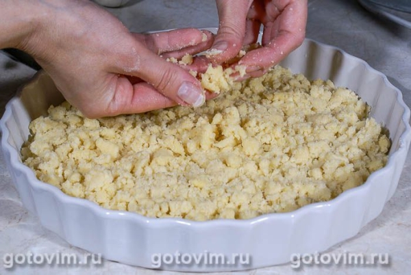 Сливовый пирог с посыпкой Сливовый пирог с посыпкой