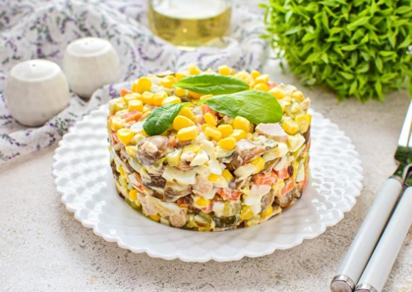 Салат "Осенний" Салат "Осенний"