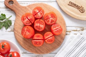 Помидоры фаршированные морковью Помидоры фаршированные морковью