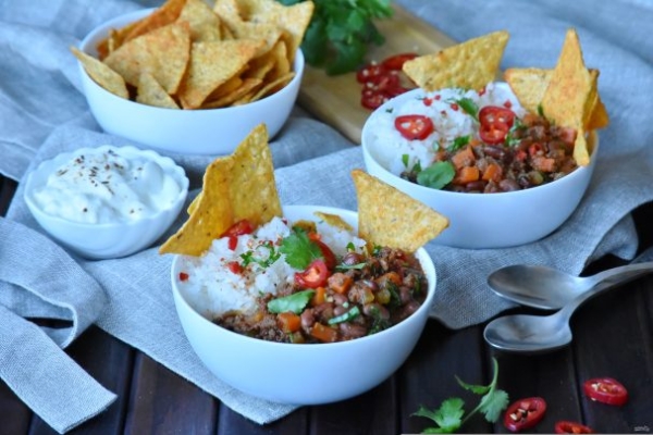 "Чили кон карне" от Джейми Оливера "Чили кон карне" от Джейми Оливера