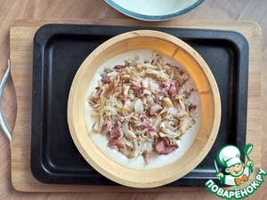 Закусочный пирог с индейкой и капустой Закусочный пирог с индейкой и капустой