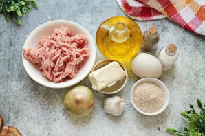 Котлеты с чесноком Котлеты с чесноком