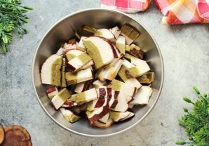 Белые грибы жареные Белые грибы жареные