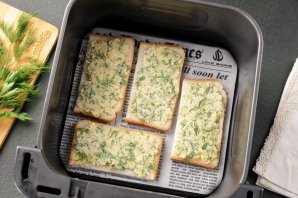 Тосты в аэрогриле