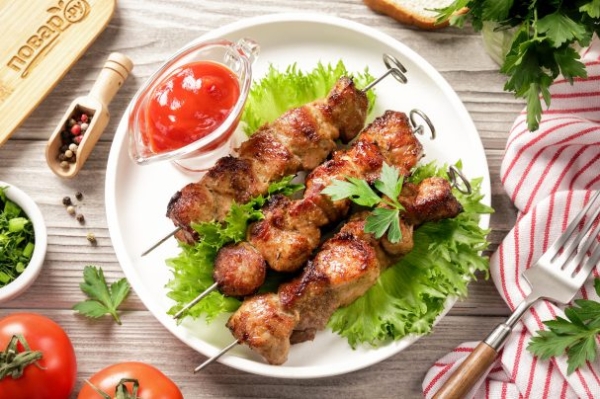 Шашлык в аэрогриле Шашлык в аэрогриле