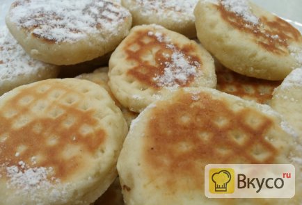 Печенье на сметане «Минутка» на сковороде Печенье на сметане «Минутка» на сковороде