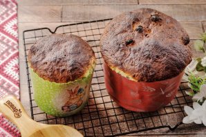 Творожный пасхальный кулич