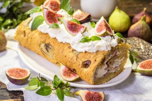 Рулет с инжиром Рулет с инжиром