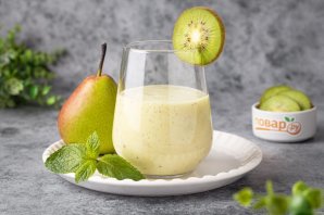 Смузи из киви с грушей Смузи из киви с грушей