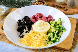 Салат "Зимняя сказка" Салат "Зимняя сказка"