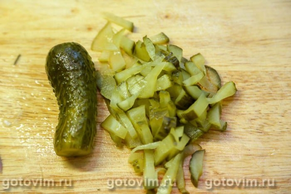 Бефстроганов из свиного языка Бефстроганов из свиного языка