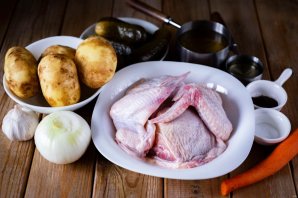 Рассольник с курицей Рассольник с курицей