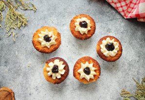 Миндальные капкейки Миндальные капкейки