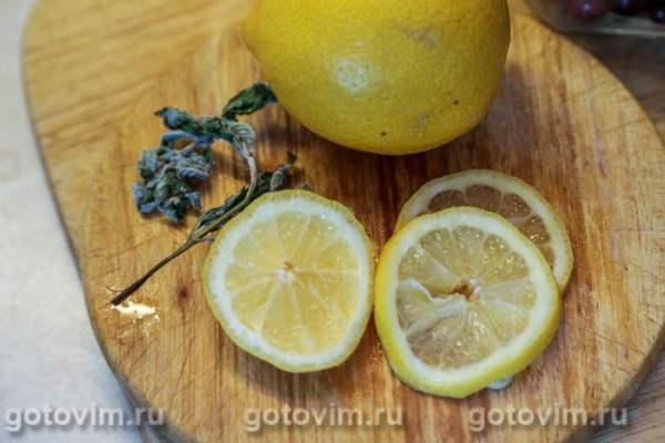 Мохито из крыжовника с лимоном и мятой (компот на зиму) Мохито из крыжовника с лимоном и мятой (компот на зиму)