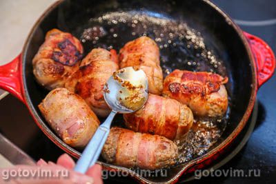 Котлеты в беконе Славинк Котлеты в беконе Славинк