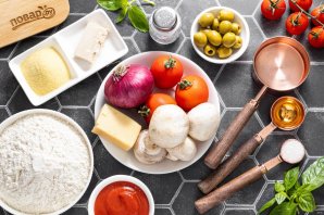 Вегетарианская пицца Вегетарианская пицца