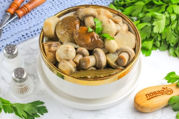 Грибы по-польски Грибы по-польски