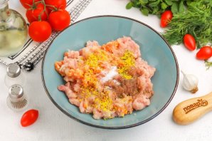 Котлеты из куриной грудки в духовке Котлеты из куриной грудки в духовке