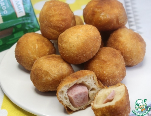 Пончики с сосисками Грандос