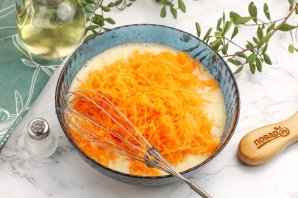 Морковный кекс с медом Морковный кекс с медом