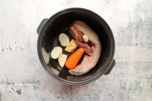 Говяжий язык в скороварке Говяжий язык в скороварке