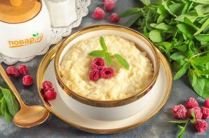 Пшенная каша на молоке в мультиварке "Редмонд" Пшенная каша на молоке в мультиварке "Редмонд"