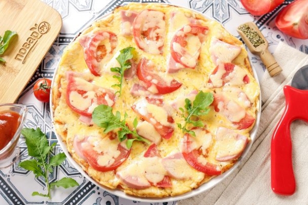 Быстрая пицца на сковороде