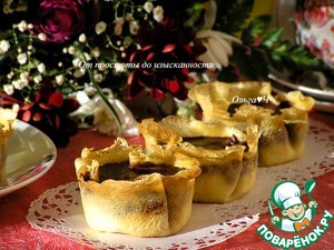 Десерт в блинчике "Имбирь и шоколад" Десерт в блинчике "Имбирь и шоколад"