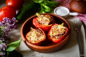 Фаршированные перцы в аэрогриле Фаршированные перцы в аэрогриле