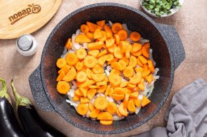 Соте из баклажанов на зиму