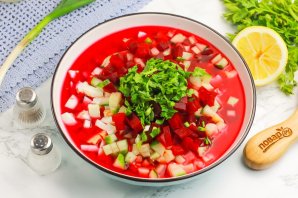 Свекольник по-еврейски Свекольник по-еврейски