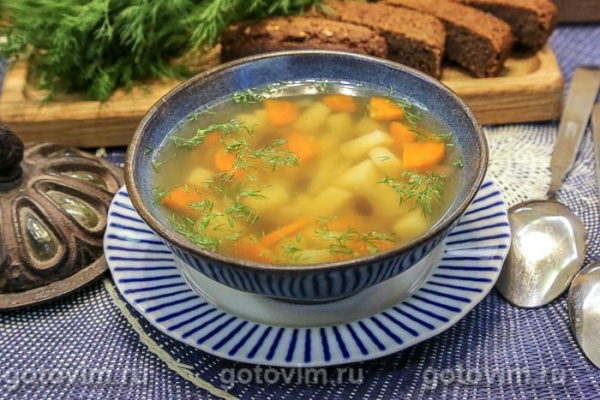 Суп из камбалы с фасолью Суп из камбалы с фасолью