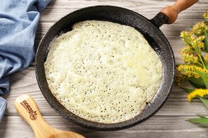 Простой рецепт блинов на воде Простой рецепт блинов на воде