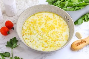 Мидии в сливочно-чесночном соусе Мидии в сливочно-чесночном соусе