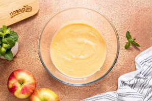 Маффины с яблоками Маффины с яблоками