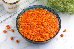 Облепиховый курд Облепиховый курд