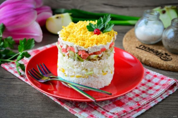 Салат "Нежный вкус" Салат "Нежный вкус"