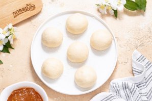 Постные пирожки с повидлом