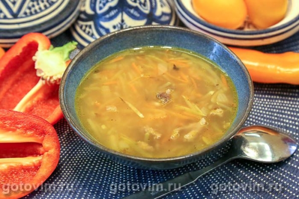 Суп гороховый с кабачками Суп гороховый с кабачками