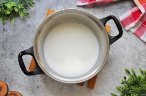 Молоко с чесноком Молоко с чесноком