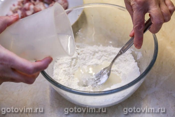 Свинина в темпуре