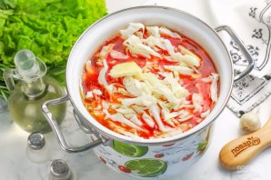 Очень вкусный борщ