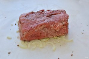 Свинина с яблоками в духовке Свинина с яблоками в духовке